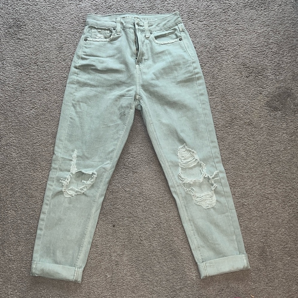 American Eagle mom jeans